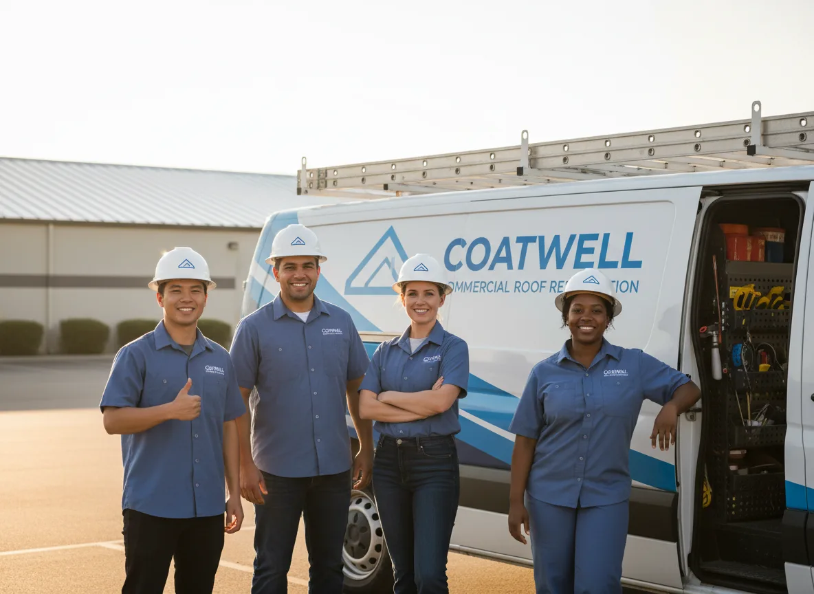 Commercial roof coating company in Steuben, ME